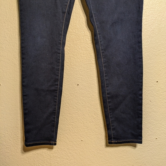 Bluespice size 13 Women's Dark Blue Jeans skinny stretch barely use - Picture 3 of 10